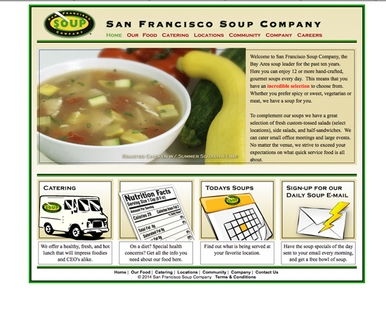 San Francisco Soup Company - Review of Customer Paradigm