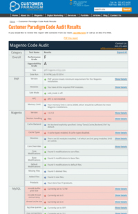 Free Magento Code Audit Reporting Tool