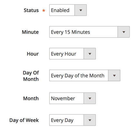 Run Git Status Security Report Every 15 Minutes, but only in the month of November