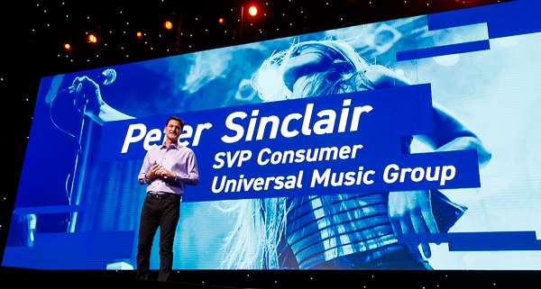 Peter Sinclair, SVP Consumer of Universal Music Group 