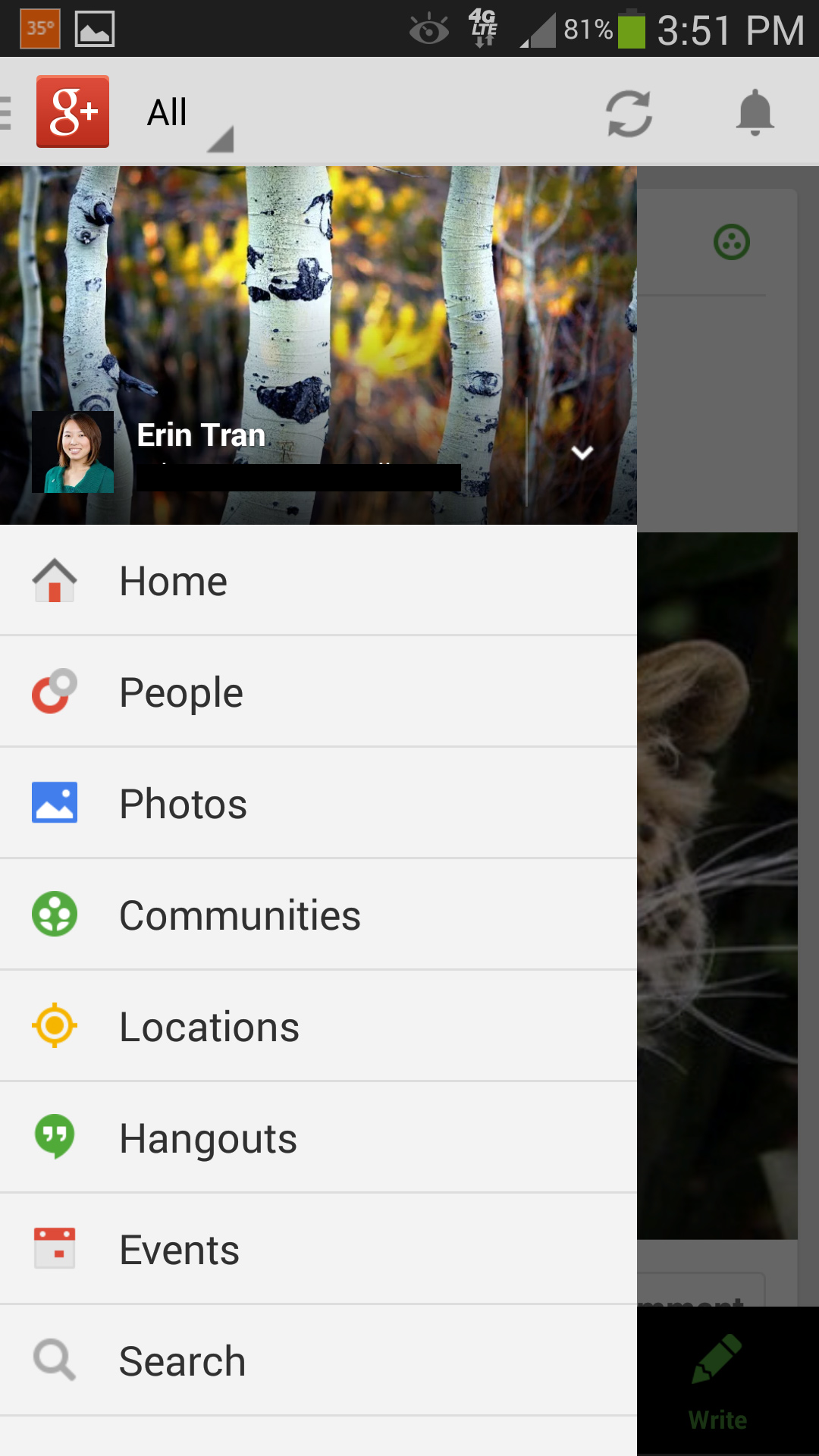 Google+ Mobile App - Customer Paradigm SEO