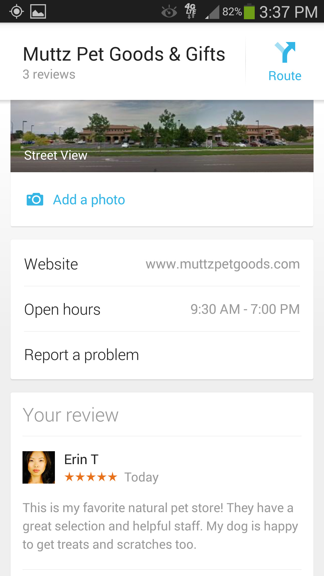 Google+ Mobile Business Page Reviews - Customer Paradigm SEO