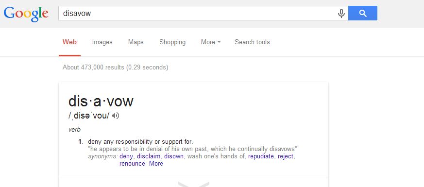 Using Google Disavow Tool to Get Rid of Bad Links