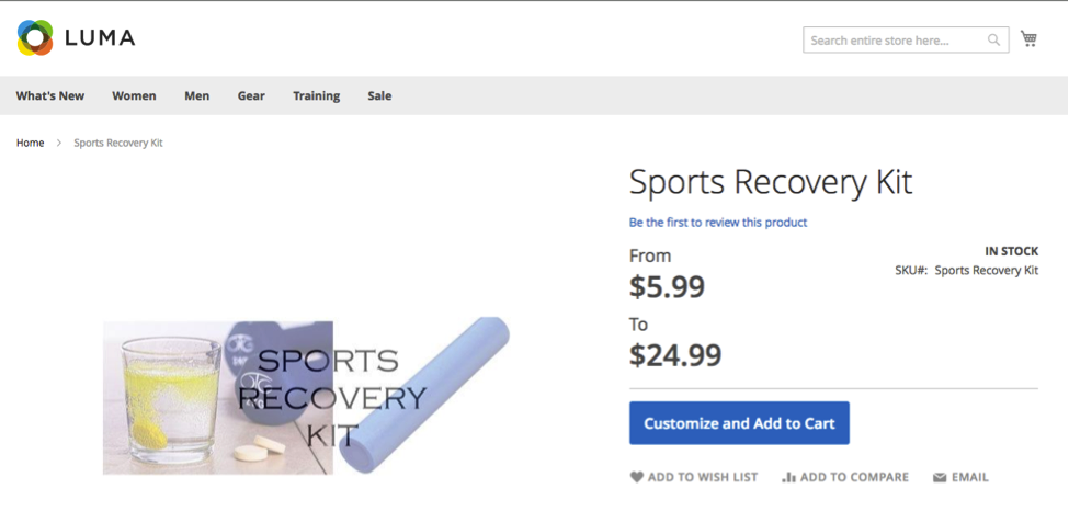 Sports Recovery Kit Bundle Product