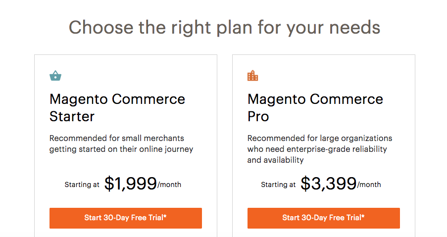 Magento Commerce Payment Tiers