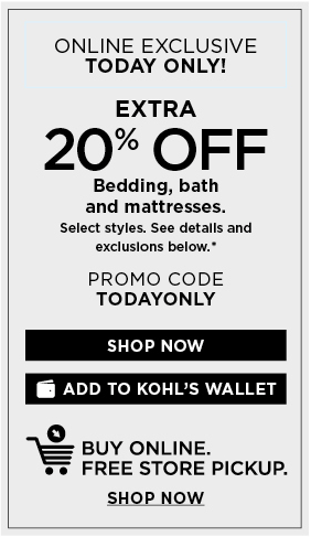 Limited Time Email Offer from Kohls