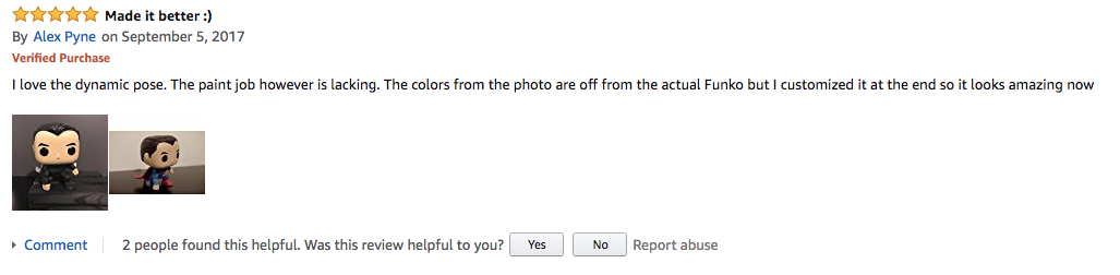 Amazon Review That Includes Photos