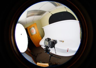 View of the product photography studio in Boulder, Colorado